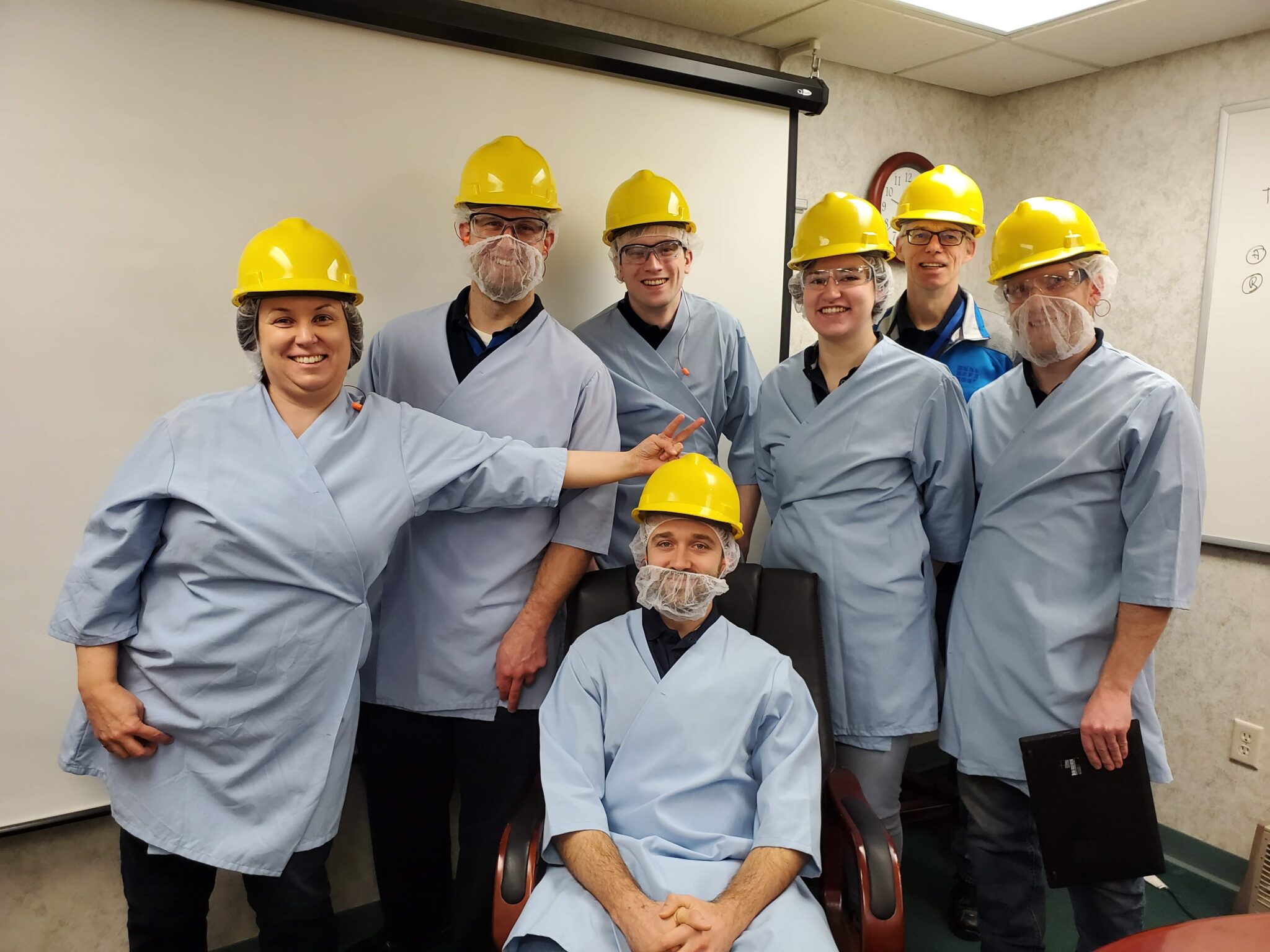20191218_093825 Team getting ready for the food plant